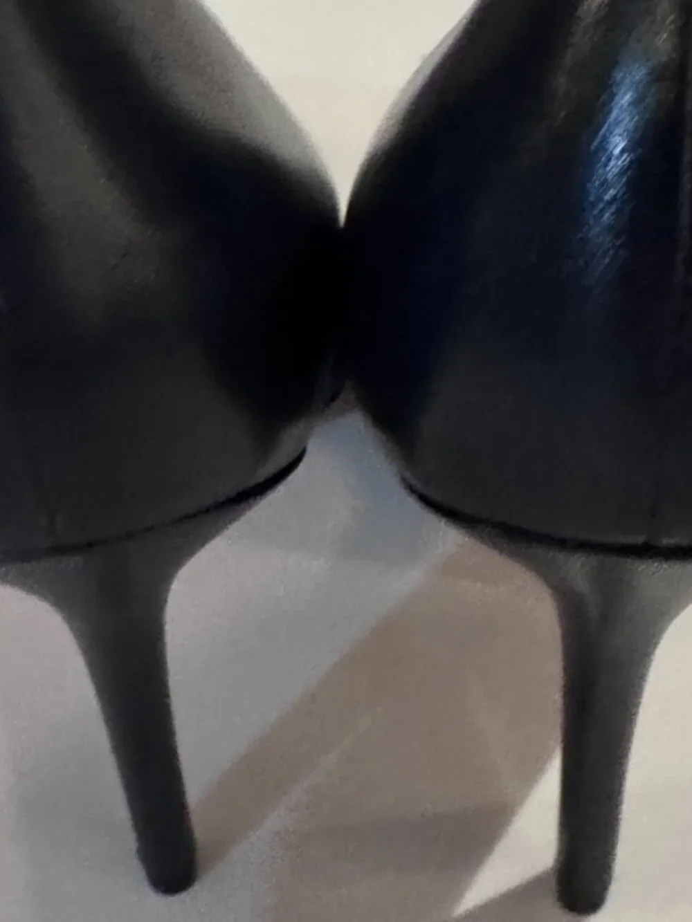 Nine West Tatiana Pointy Toe Pumps, Black, Leather, New, Never Worn, Size 9 - Picture 7 of 7